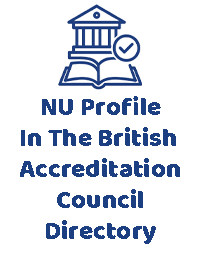 NU Profile In The British Accreditation Council Directory