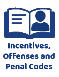 Incentives, Offenses and Penal Codes